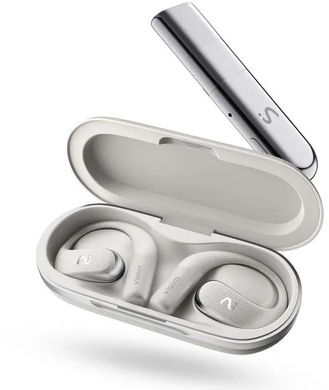 Main image of VIAIM OpenNote AI Voice Recorder Open Ear Earbuds NoteKit Computer AI Meeting Assistant, AI Meeting Assistant with Transcription, 16 Languages, to-Do Lists & Summaries AI