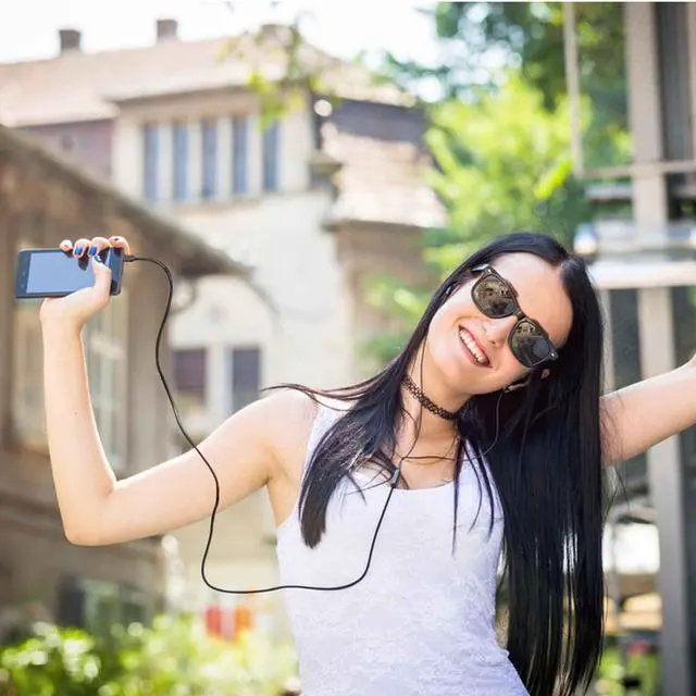 Alt view image 5 of 5 - UrbanX 2021 Earbuds - AKG Designed, Braided Cable with Mic & Volume Remote, Type-C Connector for Galaxy Tab S7 & S7+