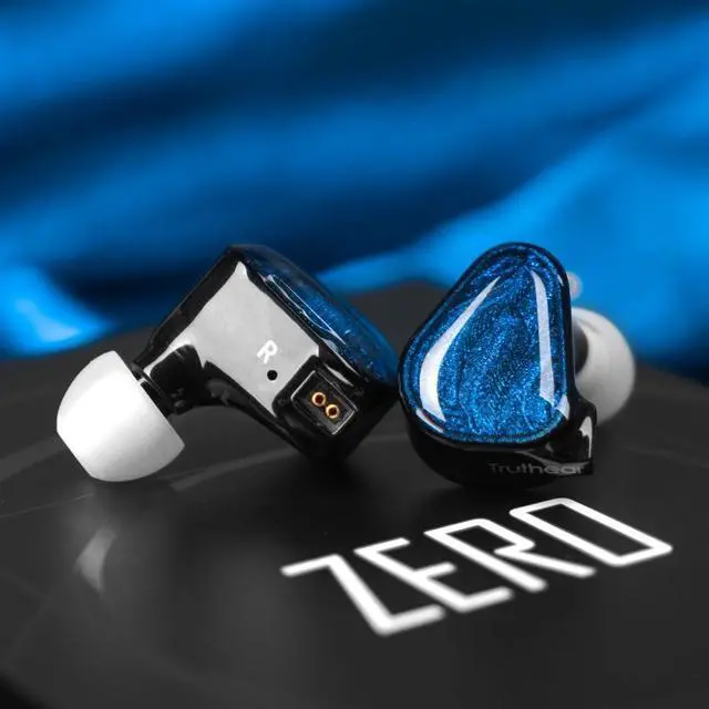 Alt view image 3 of 5 - TRUTHEAR x Crinacle Zero Dual Dynamic Drivers HiFi Wired Earbuds in-Ear Headphone Gaming Earbuds