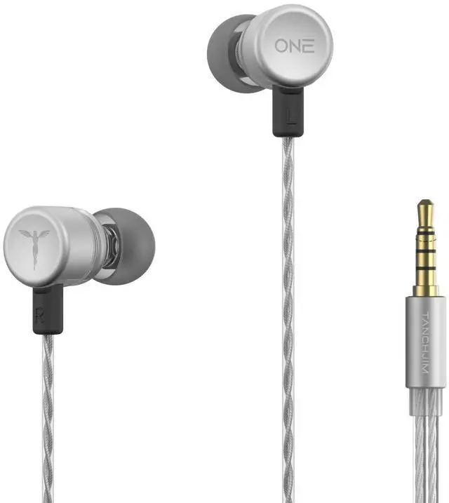 Main image of TANCHJIM One in-Ear-Motinors Wired HiFi Interchangeable line Earphones for Music Game (3.5mm with No Mic)