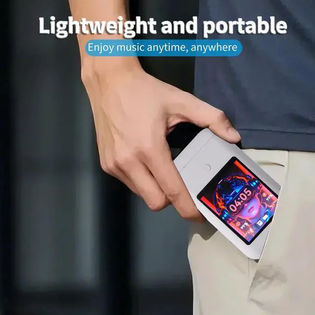 Alt view image 5 of 5 - Wireless Earbuds Bluetooth 5.3 Headphones,Long Playtime Ear Buds with Mic Waterproof in Ear Earphones Charging Case with Multi Functions LED Full Color Touch Screen for Android iOS Phones Sport,White