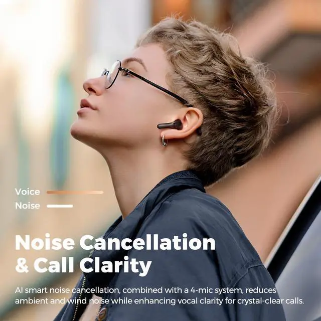 Alt view image 3 of 5 - SoundPEATS Breezy & Air5 Lite Wireless Earbuds
