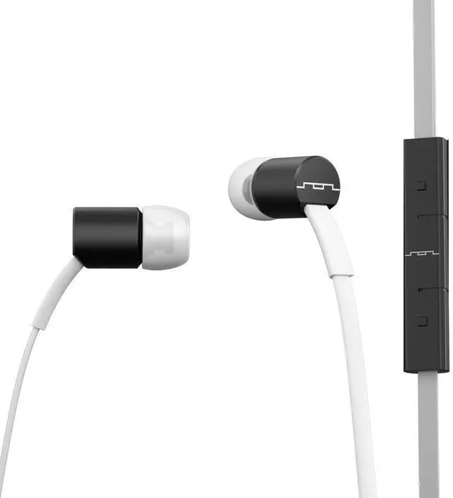 Alt view image 3 of 4 - SOL REPUBLIC Jax Wired 3-Button In-Ear Headphones, Apple Compatible, Tangle Free Cable, In-Ear Noise Isolation, 4 Ear Tip Sizes, Great For Calls, 1111-31 White