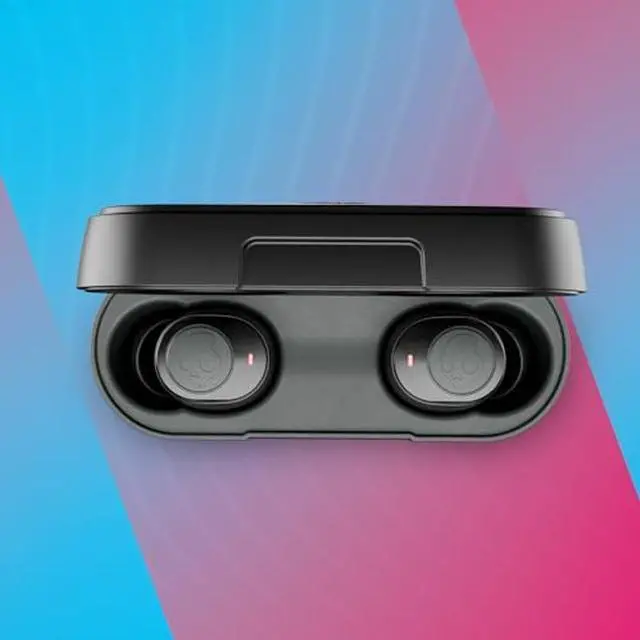 Alt view image 2 of 5 - Skullcandy Jib True 2 Wireless Earbuds, Bluetooth Headphones, Up to 33 Hours Battery with Charging Case, Noise Isolating Fit, Sweat and Water Resistant, Microphone for iPhone Android - True Black