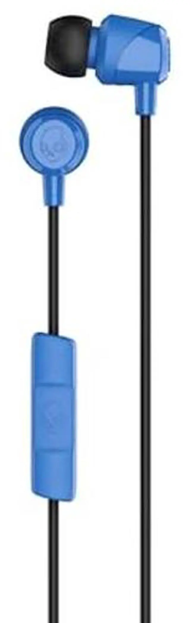 Alt view image 2 of 5 - Skullcandy Jib Wired Earbuds with 3.5mm Plug, Noise Isolating Fit, Built-In Microphone Call and Track Control, Convenient for Travel (6 Pack) - Cobalt Blue