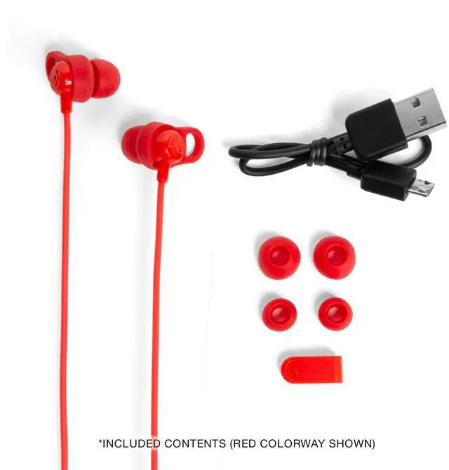 Alt view image 4 of 5 - Skullcandy Jib+ In-Ear Wireless Earbuds, 6 Hr Battery, Microphone, Works with iPhone Android and Bluetooth Devices - Blue