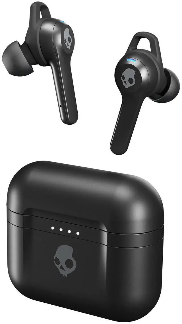 Main image of Skullcandy Indy Fuel In-Ear Wireless Earbuds, Wireless Charging, 30 Hr Battery, Microphone, Works with iPhone Android and Bluetooth Devices - Black