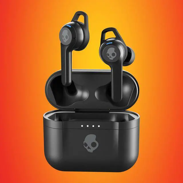 Alt view image 2 of 5 - Skullcandy Indy Fuel In-Ear Wireless Earbuds, Wireless Charging, 30 Hr Battery, Microphone, Works with iPhone Android and Bluetooth Devices - Black