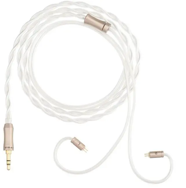 Alt view image 2 of 5 - SIVGA Que 10mm Strong Magnet Beryllium Plated Diaphragm Dynamic Driver Earphone 2 Pin Detachable Cable Zinc Alloy Hi-Fi Sound Quality Wired Earbuds (Without Mic)