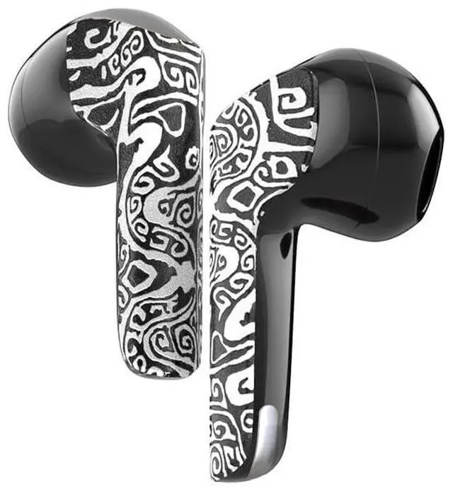 Main image of ICESOMNUS 2025 Newly True Wireless Sabbat M200 Bluetooth 5.4 Headphones Heavy Bass Noise Cancellation High Sound Quality Stereo Earbuds(Coat of Arms)