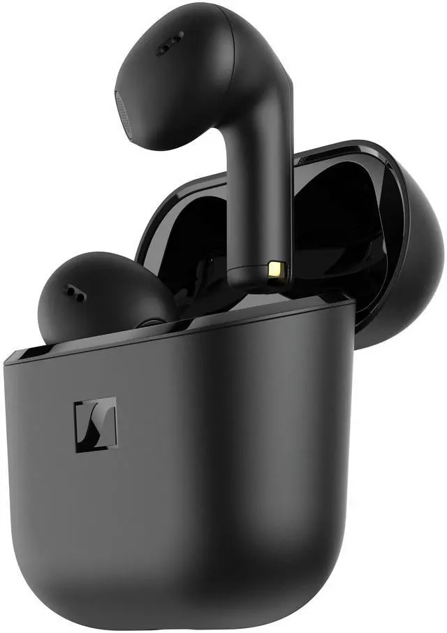 Main image of Sennheiser ACCENTUM Open Wireless Earbuds - Ear Buds with Open Design, Dynamic Sound and Bluetooth 5.3, IPX4 Splash Resistance, 28-Hour Battery Life and USB-C Charging Case - Black