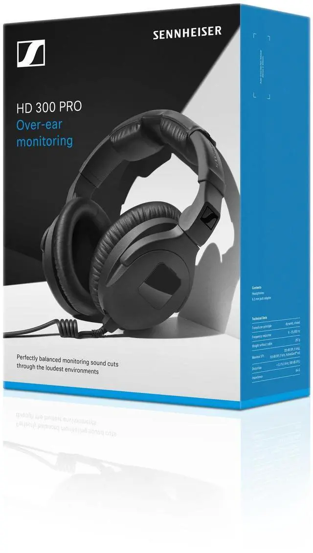 Alt view image 5 of 5 - Sennheiser - HD 300 Pro, Headphones