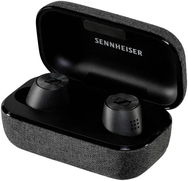 Alt view image 3 of 3 - Sennheiser MOMENTUM True Wireless 2, Bluetooth Earbuds with Active Noise Cancellation, Black