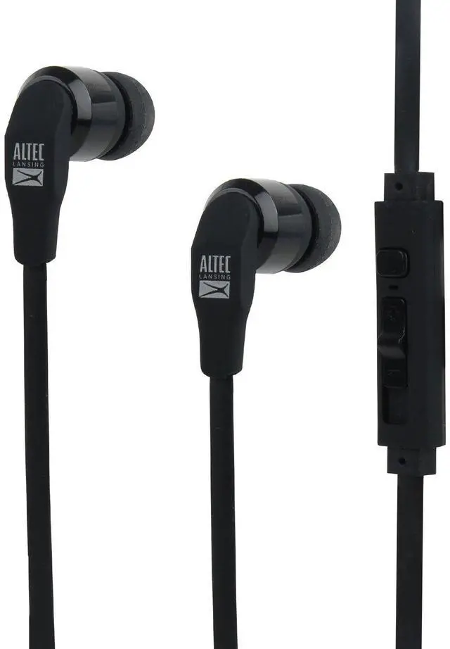 Main image of Altec Lansing MZX145-BLK-OD In-Ear X Stereo Earbuds, Black