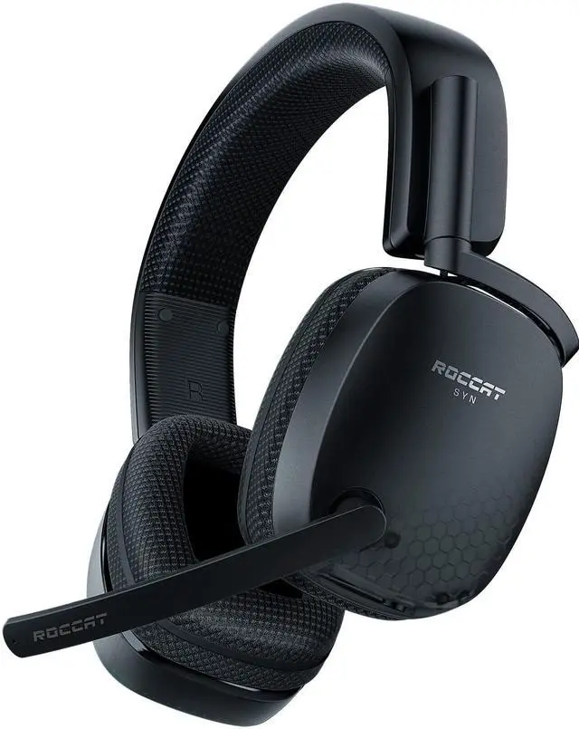 Main image of ROCCAT Syn Pro Air - Wireless 3D Audio Surround Sound Lightweight PC Gaming Headset with AIMO RGB Lighting and All-day Battery Life - Black