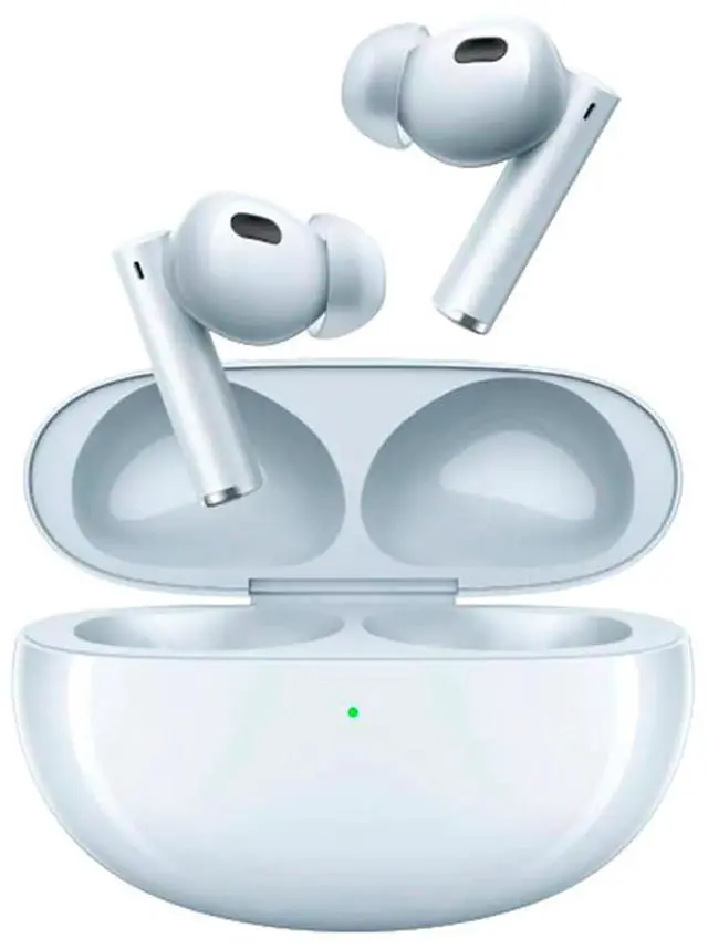 Main image of realme Air 6 Pro True Wireless Earbuds, 50dB Noise Reduction, Adaptive Noise Cancelling to Ears and Environment, Hi-Res Sound, LDAC, 3D Audio, 40H Battery, Wireless Charging, Bluetooth 5.3, Silver