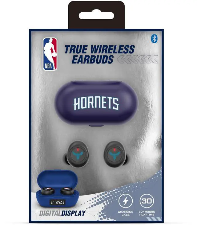 Alt view image 2 of 5 - SOAR NBA True Wireless Earbuds v.7, Charlotte Hornets