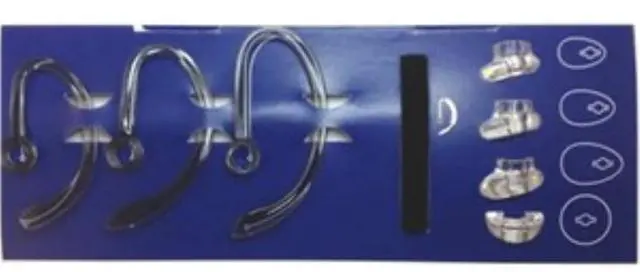 Main image of Plantronics 84604-01 Fit Kit Earloops Earbuds CS540 W440 W740