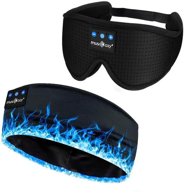 Main image of MUSICOZY Sleep Headphones Bluetooth 5.4 Headband, Sports Wireless Earphones Sweat Resistant Earbuds Sleeping Headphone with Ultra-Thin HD Stereo Speaker for Workout Running Cool Gadgets Unique Gifts