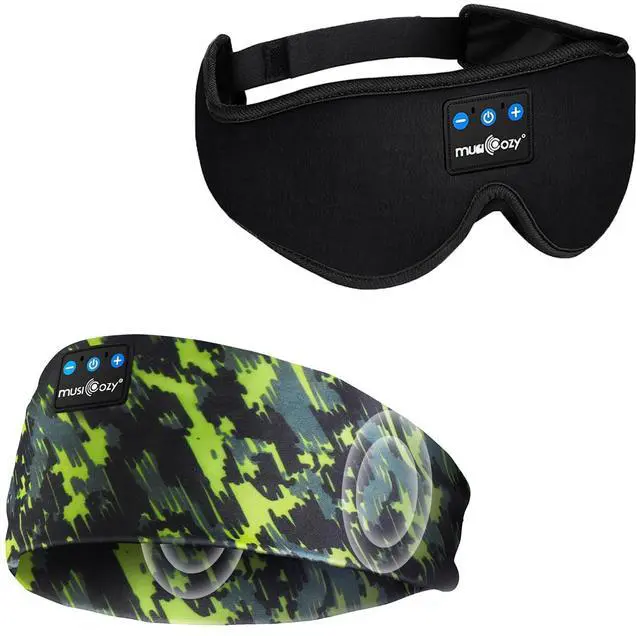 Main image of MUSICOZY Sleep Headphones Bluetooth 5.4 Headband, Sports Wireless Earphones Sweat Resistant Earbuds Sleeping Headphone with Ultra-Thin HD Stereo Speaker for Workout Running Cool Gadgets Unique Gifts