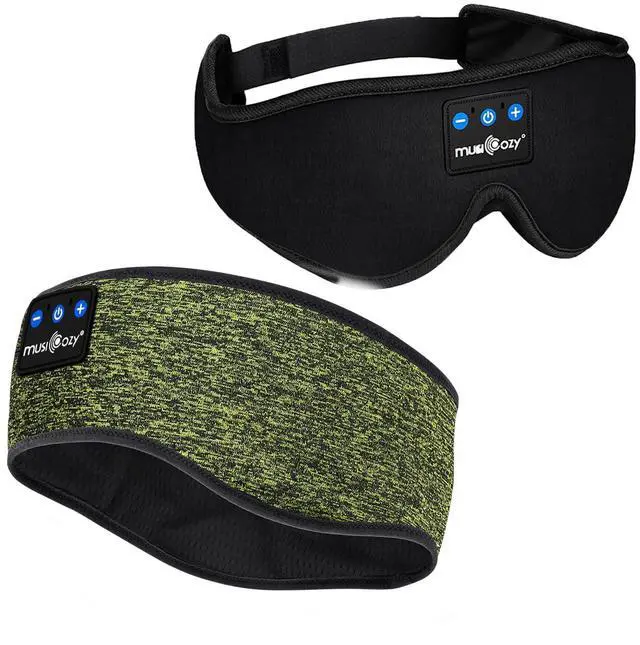 Main image of MUSICOZY Sleep Headphones Bluetooth 5.4 Headband, Sports Wireless Earphones Sweat Resistant Earbuds Sleeping Headphone with Ultra-Thin HD Stereo Speaker for Workout Running Cool Gadgets Unique Gifts