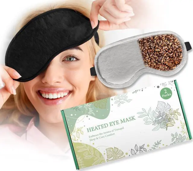 Alt view image 3 of 5 - MUSICOZY Heated Eye Mask Sleep Headphones Bluetooth 5.2 Headband Sleeping Headphones Wireless Music Earbuds Earphones for Side Sleepers Men Women Cool Gadgets Unique Gifts