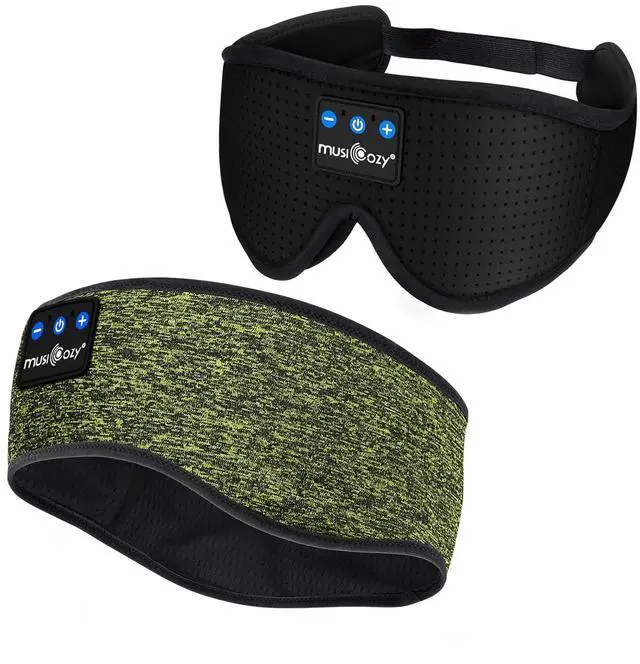 Main image of MUSICOZY Sleep Headphones Bluetooth 5.4 Headband, Sports Wireless Earphones Sweat Resistant Earbuds Sleeping Headphone with Ultra-Thin HD Stereo Speaker for Workout Running Cool Gadgets Unique Gifts