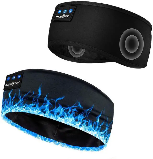 Main image of MUSICOZY Sleep Headphones Bluetooth 5.4 Headband, Sports Wireless Earphones Sweat Resistant Earbuds Sleeping Headphone with Ultra-Thin HD Stereo Speaker for Workout Running Cool Gadgets Unique Gifts