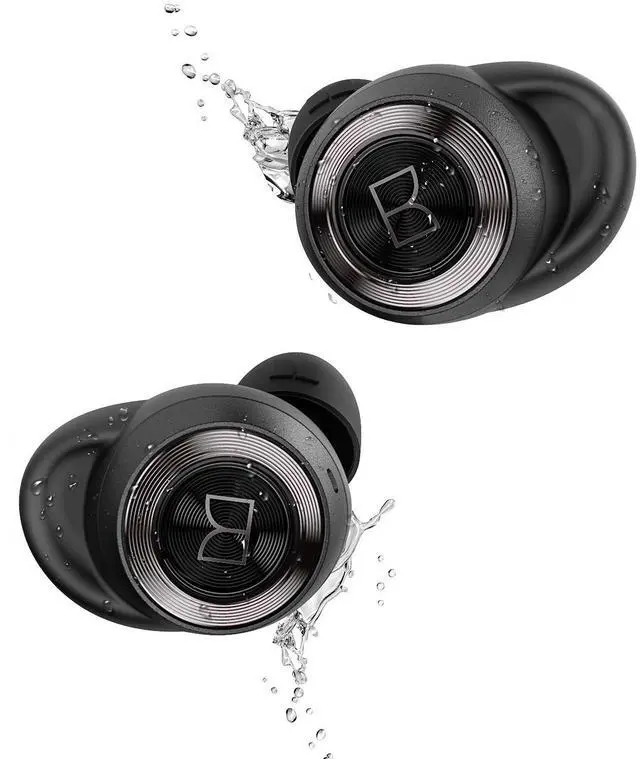 Alt view image 2 of 5 - Monster Achieve 100 AirLinks Wireless Earbuds,Super Fast Charge,Bluetooth 5.0 in-Ear Stereo Headphones with USB-C Charging Case,Built-in Mic for Clear Calls,Water Resistant Design for Sports
