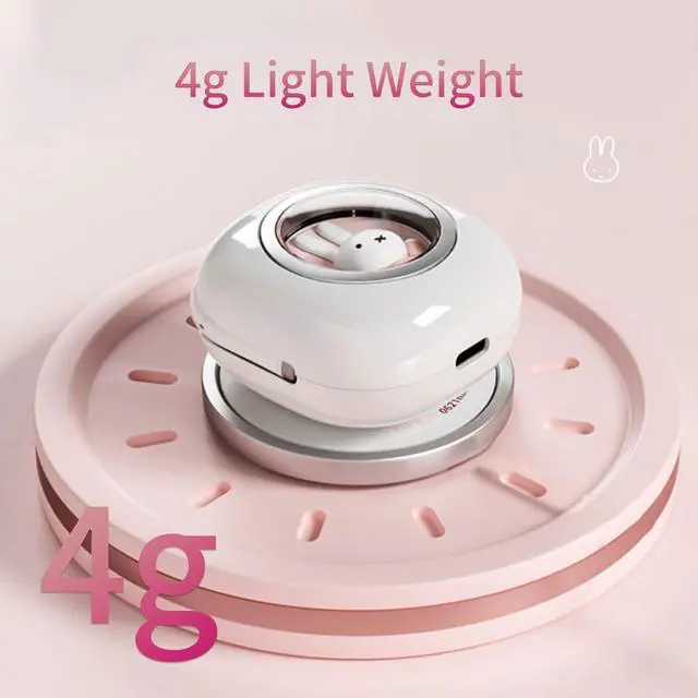 Alt view image 3 of 5 - MIPOW x Miffy BT5.3 Wireless Earbuds | Bunny Design IPX7 | 36H Playtime w/Case | AI ENC Noise Canceling | Sport/Work Earphones (Pastel Pink)