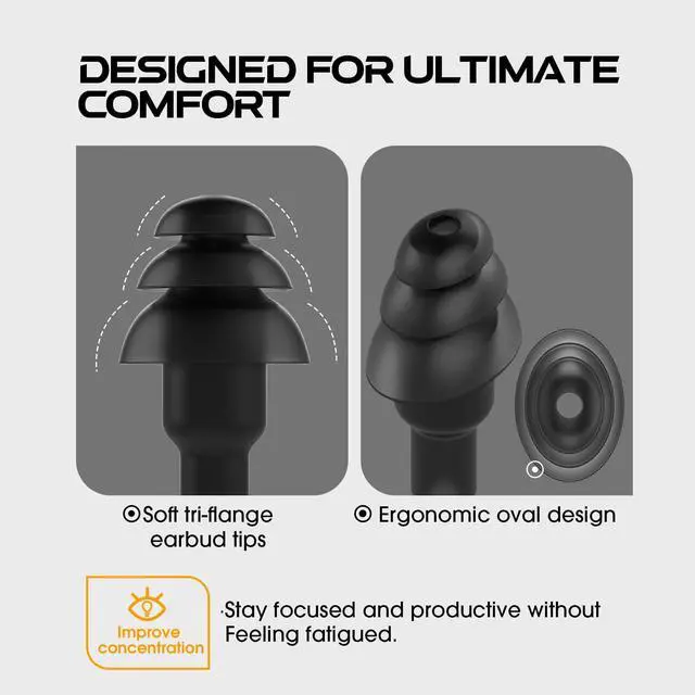 Alt view image 2 of 5 - MIPEACE Work Earbuds Headphones with Bluetooth 5.3 Audio Receiver for Wired Headphones, Speaker, Car, Home Stereo