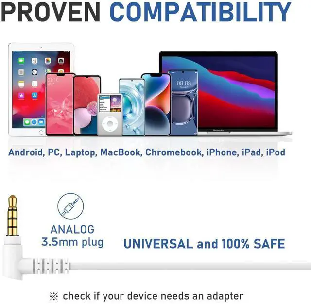 Alt view image 4 of 5 - LUDOS FEROX 3 Pack Wired Earbuds in-Ear Headphones, 5 Year Warranty, Earphones with Microphone, Noise Isolation for 3.5mm Jack Ear Buds for iPhone, Samsung, Computer, Laptop, Kids, School Students