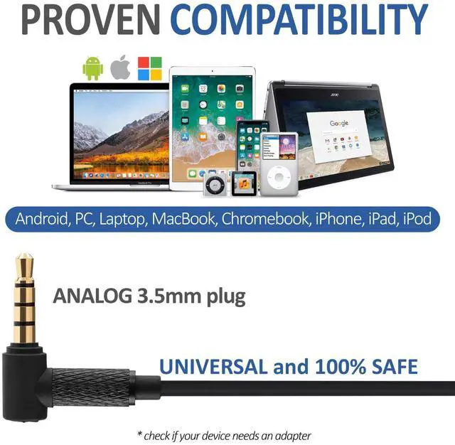 Alt view image 3 of 5 - LUDOS NOVA Wired Earbuds in-Ear Headphones, 5 Year Warranty, Earphones with Microphone, 3.5mm Plug-in Ear Buds Calls Compatible with iPhone, Laptop, Computer, School Students, Kids, Women, Small Ears