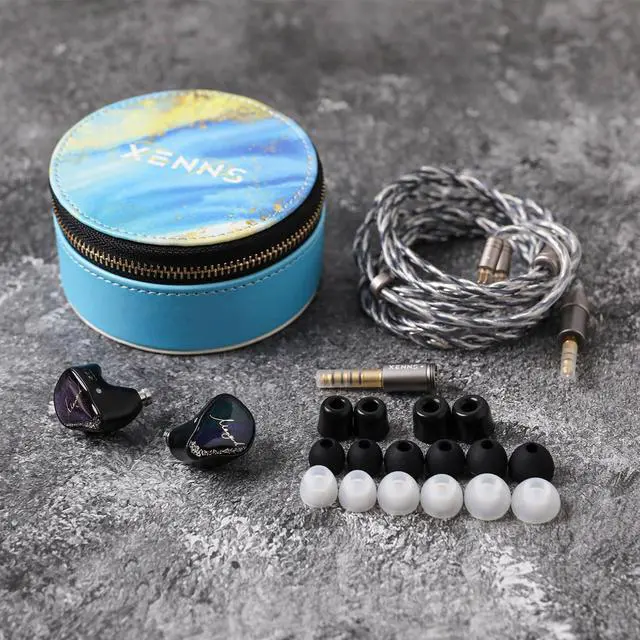 Alt view image 4 of 5 - Linsoul Xenns Mangird Tea PRO in Ear Monitor, 6BA+2DD Hybrid Earphone IEM & Kiwi Ears Allegro Mini Portable IEM DAC, in Ear Monitor Amplifier, USB C to 3.5/4.4mm Output