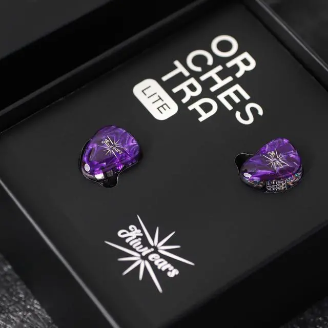 Alt view image 5 of 5 - Linsoul Kiwi Ears Orchestra Lite Performance Custom 8BA in-Ear Monitor IEM(Purple) Kiwi Ears Allegro Pro Upgraded IEM Earphone DAC/AMP