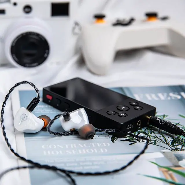 Alt view image 5 of 5 - Linsoul ZiiGaat x Fresh Reviews Arete in Ear Monitor, 1DD+4BA Hybrid Earphone IEM, Wired Gaming Earbuds(White) Kiwi Ears Allegro Pro Upgraded IEM Earphone DAC/AMP