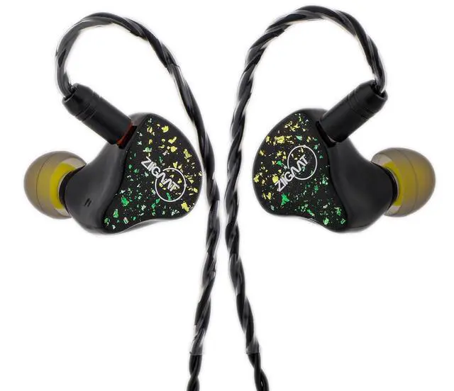 Alt view image 3 of 5 - Linsoul ZiiGaat x HBB: Arcadia in Ear Monitor, 1DD+2BA Hybrid Earphone IEM, Wired Gaming Earbuds, Professional Sound Isolating Inner-Ear Monitors with Detachable IEM Cable for Musician Audiophile