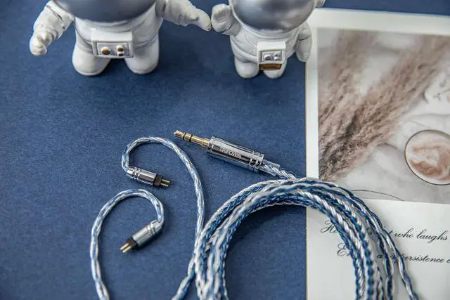 Alt view image 5 of 5 - Linsoul Kiwi Ears Canta in Ear Monitor, 1DD+2Planar Hybrid Earphone, Gaming Earbuds & Tripowin C-01 IEM Cable, 16 Core Hybrid Copper-Silver Earphone Cable