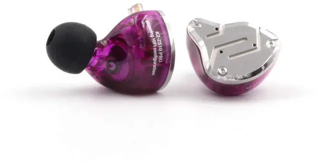 Alt view image 2 of 5 - Linsoul KZ ZS10 Pro 4BA+1DD 5 Driver in-Ear HiFi Metal Earphones (with Mic) Kiwi Ears Earbud Case, Portable Earphone Carrying Case
