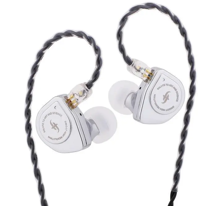 Alt view image 3 of 5 - Linsoul SIMGOT EW200 10mm SCP Diaphragm Dynamic Driver in-Ear Earphones + KiwiEars Allegro Mini Portable IEM DAC