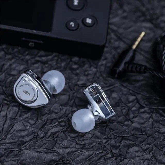 Alt view image 3 of 5 - Linsoul SIMGOT EW200 10mm SCP Diaphragm Dynamic Driver in-Ear Earphones (EW200 with Mic) + Tripowin Grace Silver-Plated Oxygen Free Copper OFC in Ear Earphone Cable