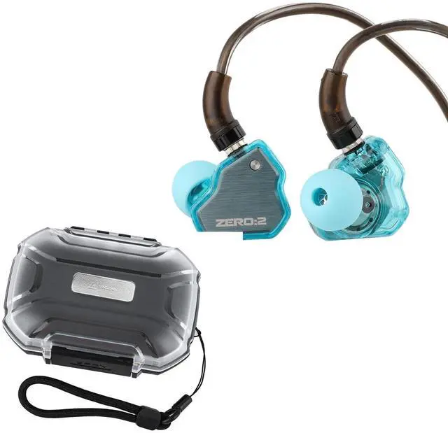 Main image of Linsoul 7Hz x Crinacle Zero:2 in Ear Monitor(STD Blue) + LC02 in Ear Monitor Case