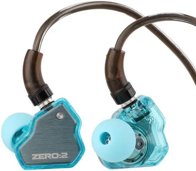 Alt view image 2 of 5 - Linsoul 7Hz x Crinacle Zero:2 in Ear Monitor(STD Blue) + LC02 in Ear Monitor Case