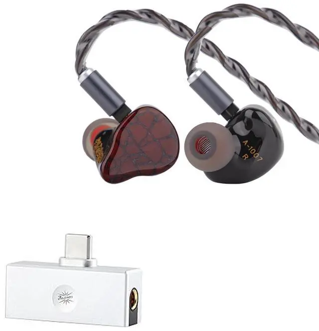 Main image of Linsoul Punch Audio Martilo in Ear Monitor, 1 Planar + 2BA + 2DD Hybrid Driver Basshead IEM Earphones Kiwi Ears Allegro Mini Portable IEM DAC, in Ear Monitor Amplifier