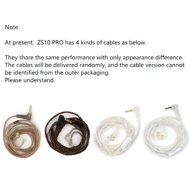 Alt view image 5 of 5 - Linsoul KZ ZS10 Pro, 4BA+1DD 5 Driver in Ear Monitor(Without Mic, Blue) + Tripowin Zonie 2m IEM Cable(Recessed 2Pin, Grey)