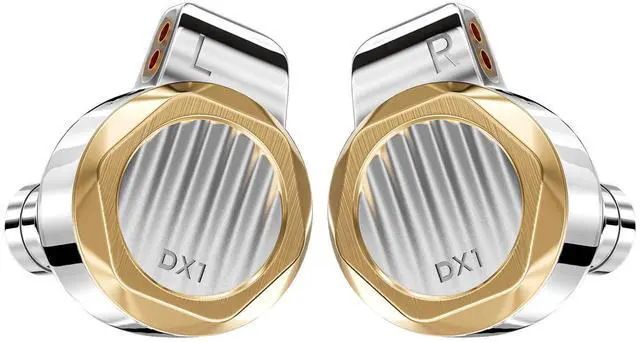 Alt view image 2 of 5 - LETSHUOER DX1 11mm Dynamic Driver Earphones, HiFi in Ear Monitor IEM,Wired Earbuds IEM, Gaming Earbuds with Detachable silver-plated monocrystalline copper cable for Musician Audiophile Singer (3.5mm)