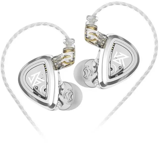 Main image of KZ EDA Dynamic Driver Earbuds, in Ear Monitor Wired Phone Earphones Headphones, HiFi Music IEM Headsets with Removable Cord Without Mic