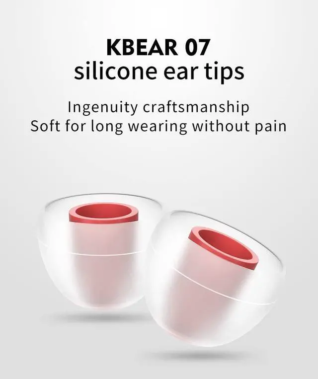 Alt view image 5 of 5 - KZ AS10 in Ear Monitor Headphone+ 5 Pairs KBEAR 07 Ear Tips