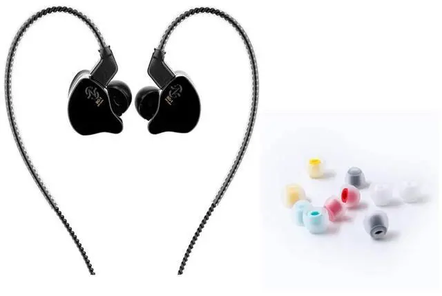 Main image of Kinboofi CCZ Melody in Ear Monitors, Dynamic Hybrid Dual Driver in Ear Headphones +5 Pairs KBEAR 07 Ear Tips