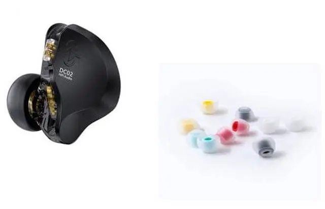 Main image of Kinboofi ccz dc02 iin Ear Monitor Wired IEM Headphones+kbear 07 Ear Tips